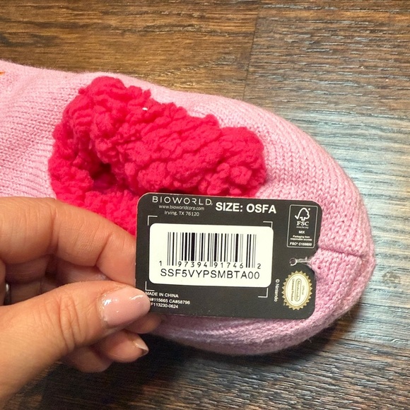 Super Mario, princess peach nonslip slippers one size NWT - Picture 3 of 3